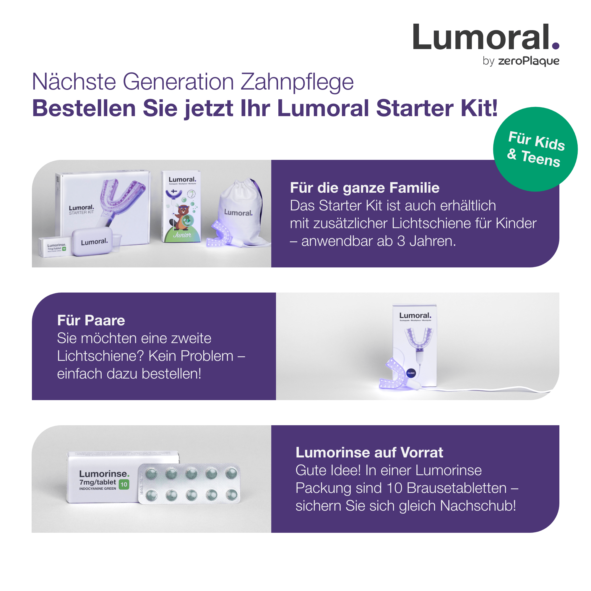 Lumoral Starter Kit Kids