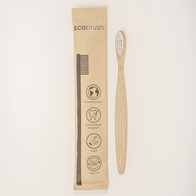 NATUREbrush® Einmalzahnbürsten aus Bambus, soft